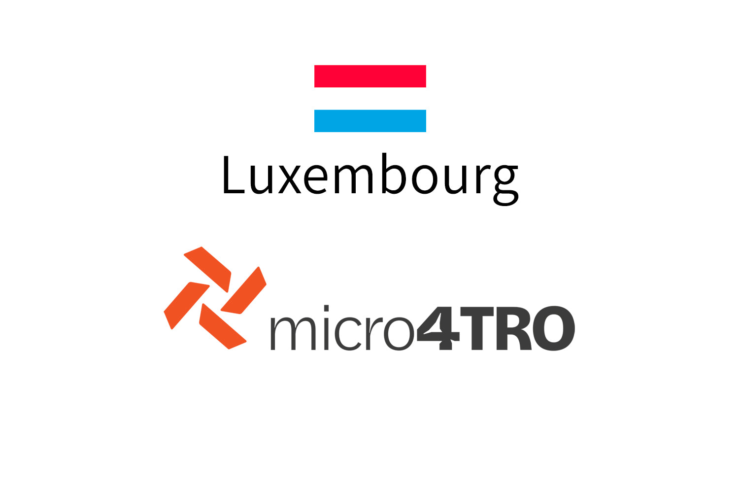 Micro4TRO Partner for Luxembourg