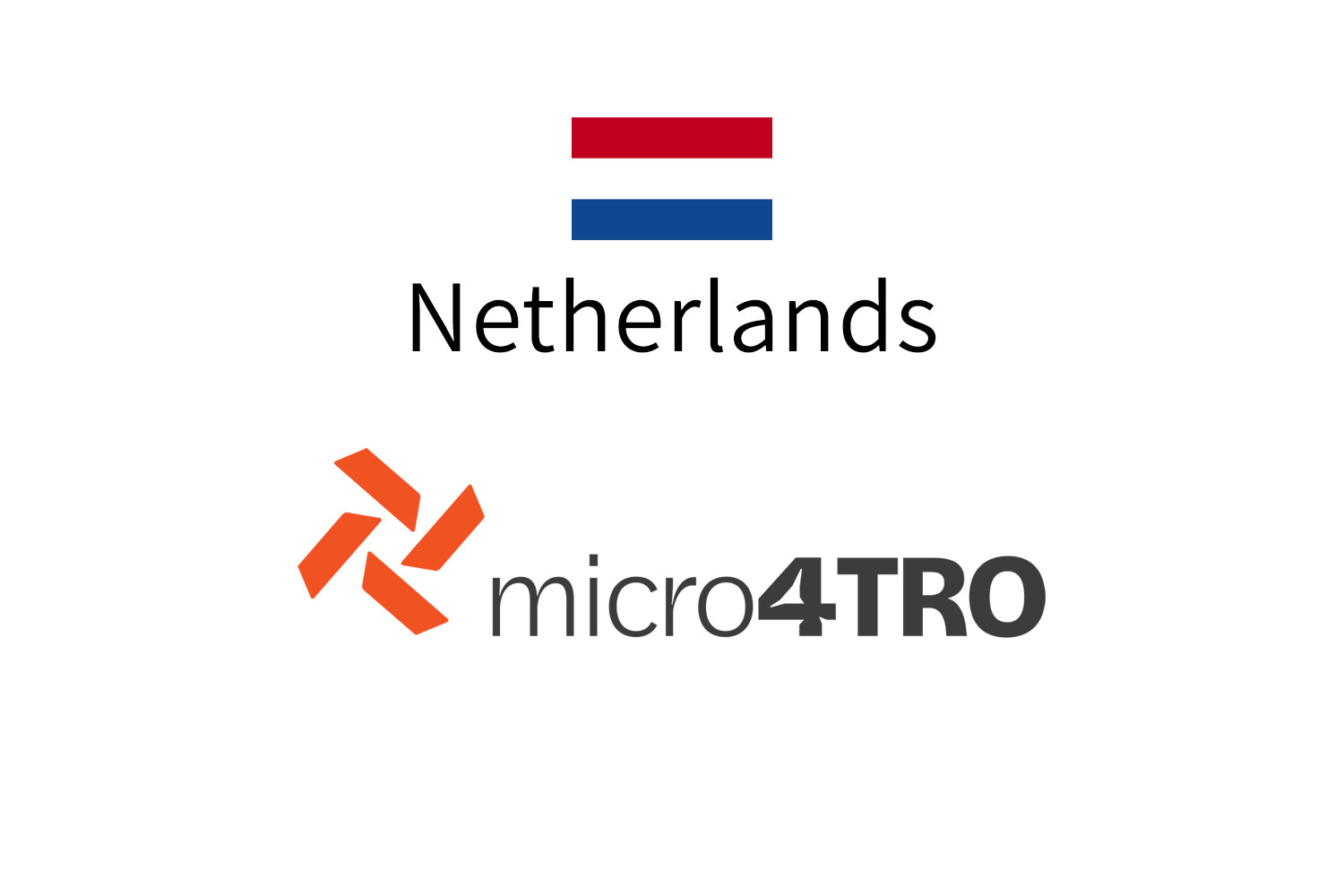 Micro4TRO Partner for Netherlands
