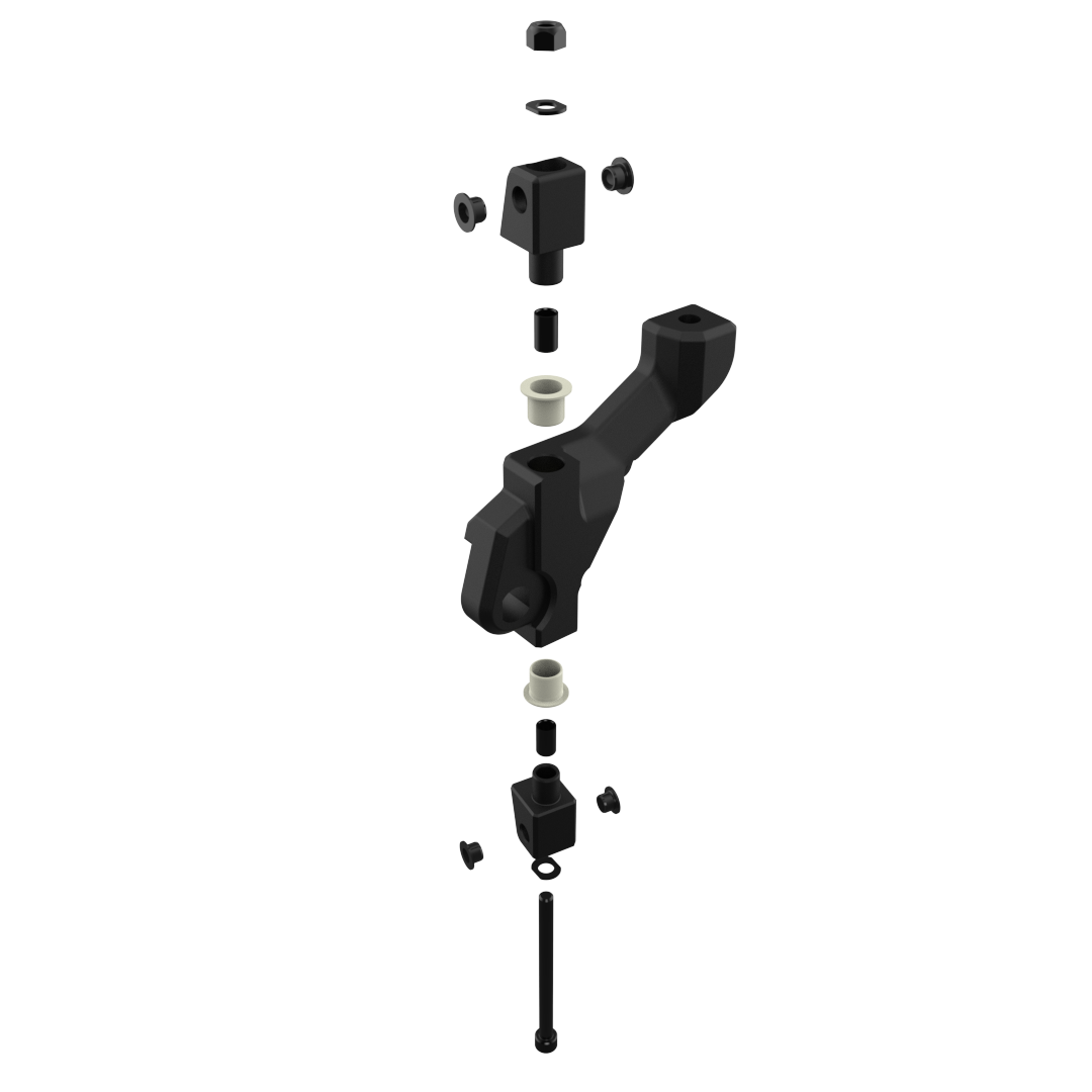 Electric ATV Scooter Assembled Steering Arm - Right