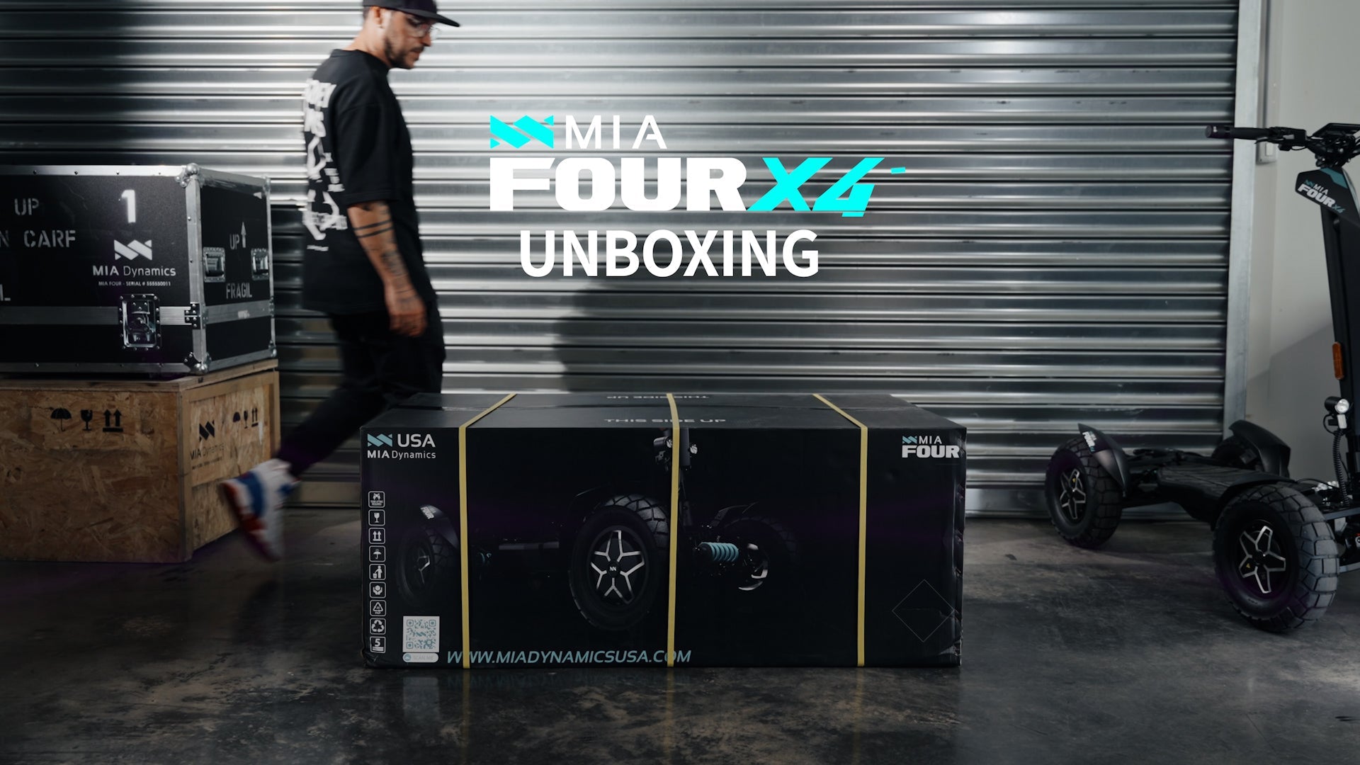 MIA Four X4 Box Prepared For Unboxing