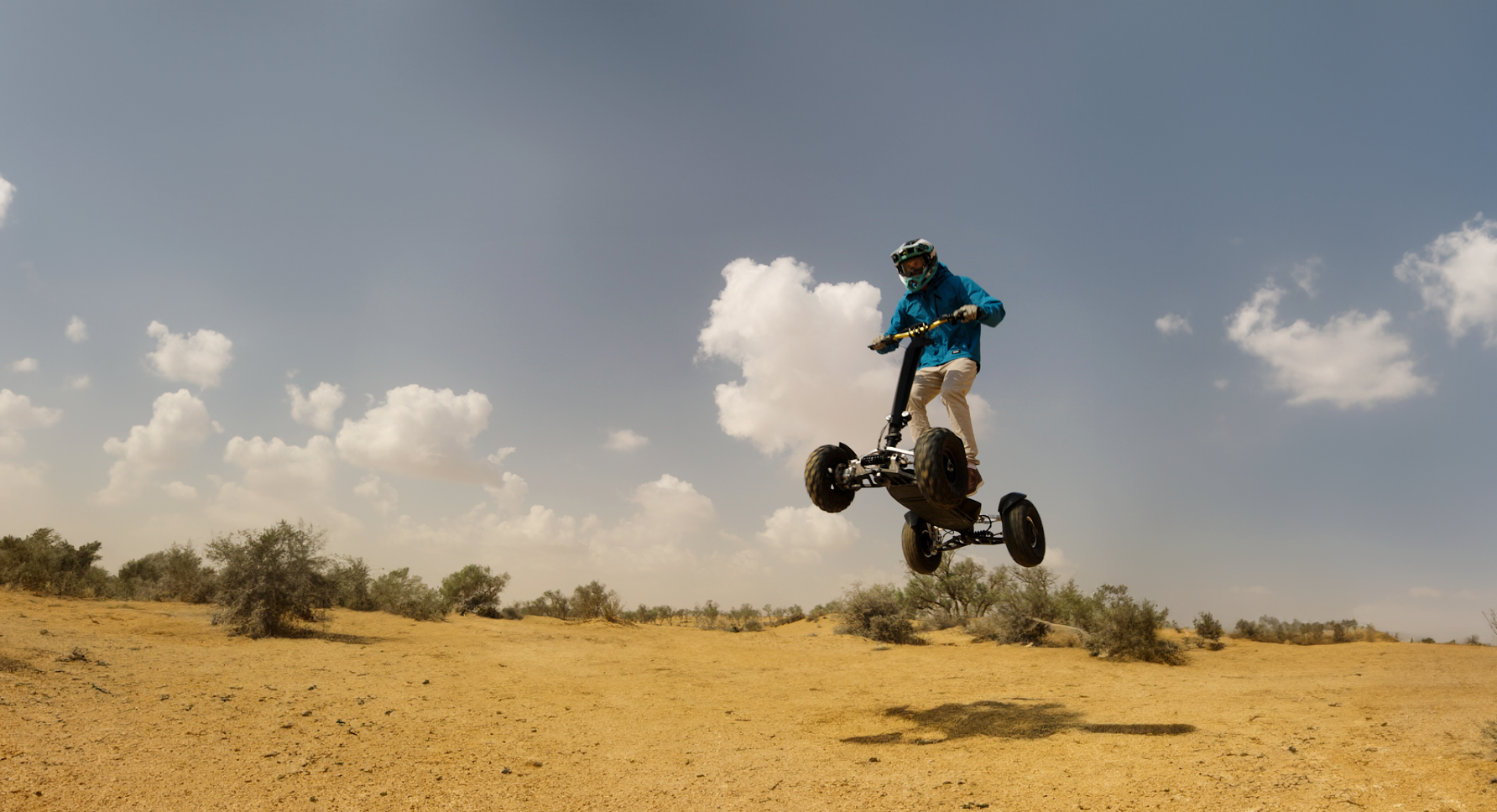 Man Riding MIA Four - In the Air Shot